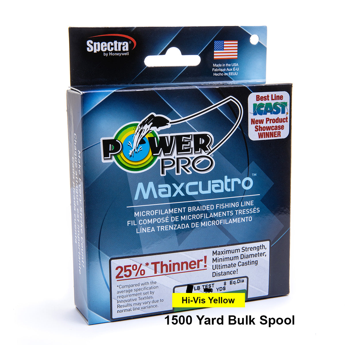 Power Pro Spectra 200lb Green Power Pro Spectra - 1500 Yard Spool