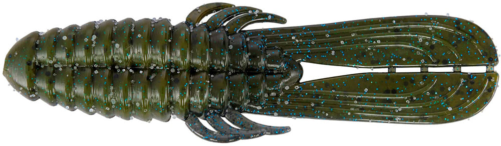 big bite baits tackle box of senkos Big Bite Baits FAFO Creature Bait Green Pumpkin / 4"
