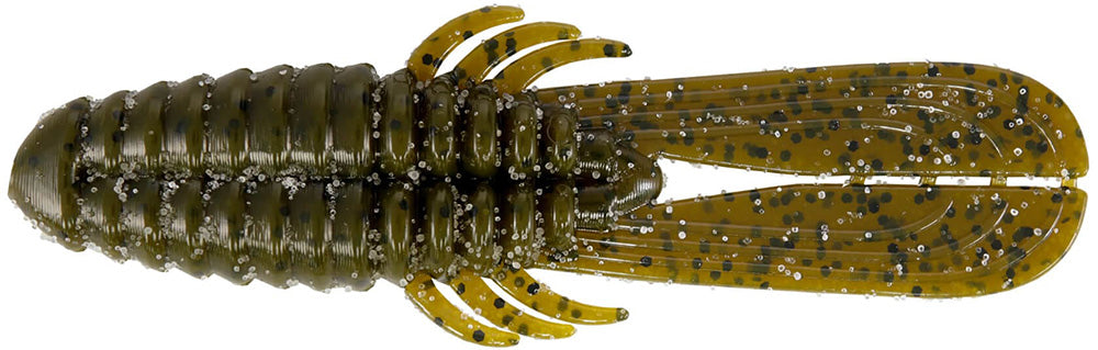 big bite baits tackle box of senkos Big Bite Baits FAFO Creature Bait Green Pumpkin / 4"