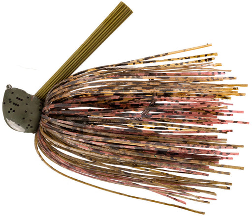 Strike King Tour Grade Tungsten Flipping Jig - Green Pumpkin Craw