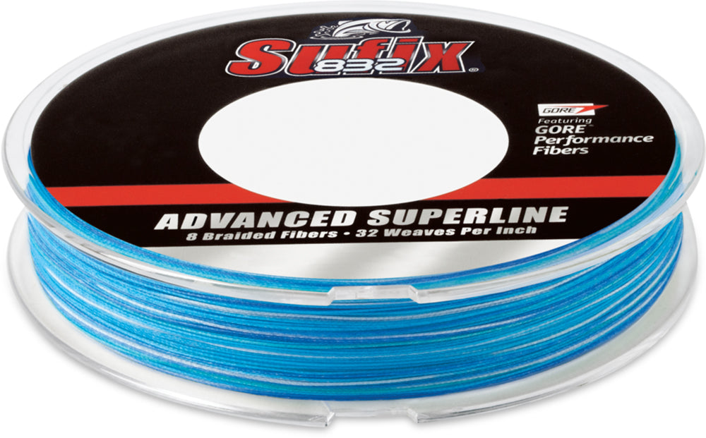 Sufix 832 Advanced Superline Coastal Camo Braided Line - 150 Yard Standard Spool