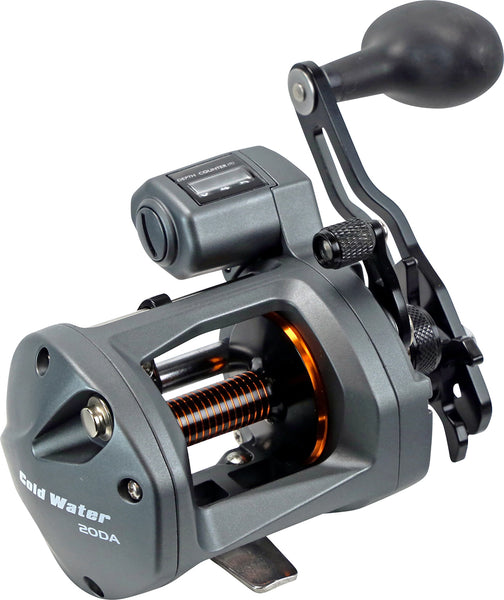Okuma Coldwater A Linecounter Round Casting Reels — Discount Tackle