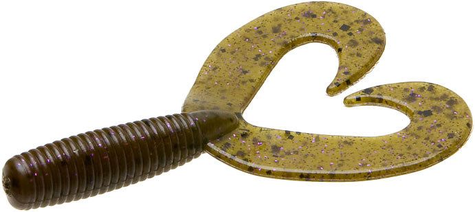 Zoom Fat Albert Twin Tail Grub Jig Trailer - 3.5 Inch