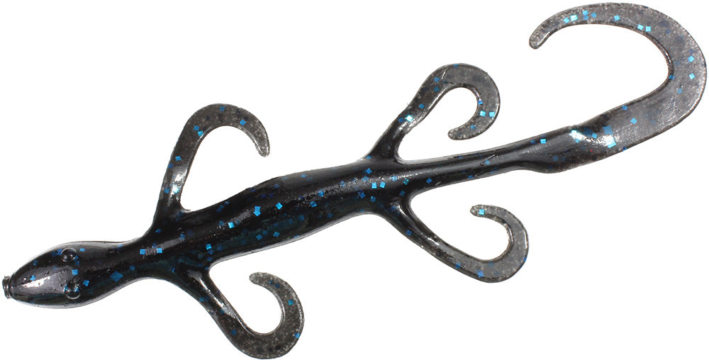 blue lizard with yellow tail zoom fishing lure Many different sizes are offered for your personal preference Zoom 8" Magnum Lizard Watermelon