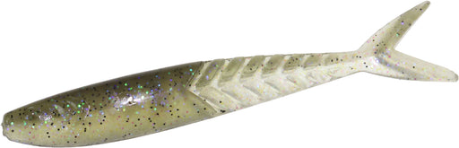 Zoom Shimmer Shad - 4.25 Inch - Electric Shad