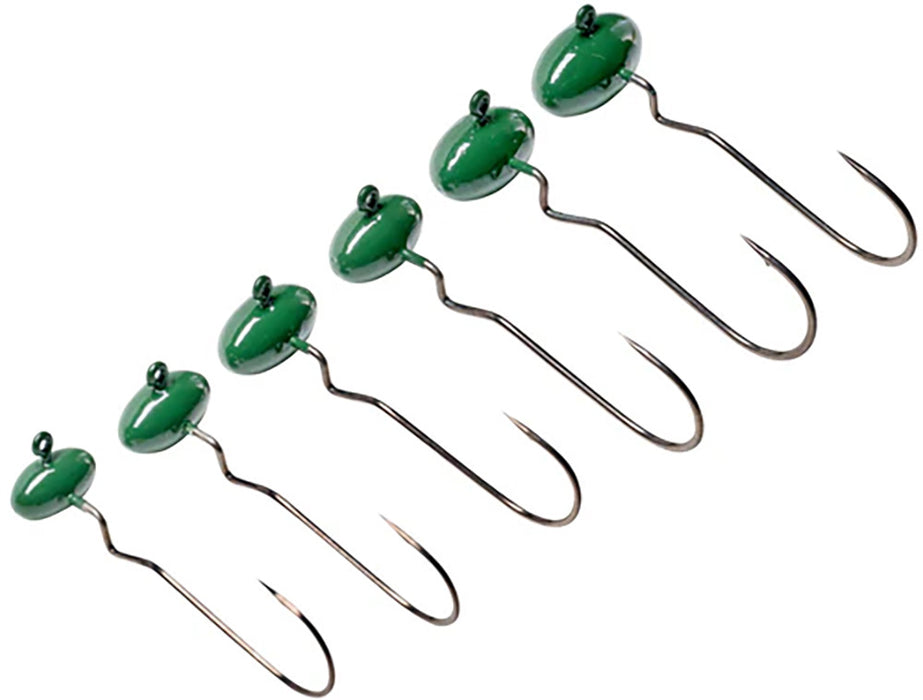 SPRO Skip Gap Football Shaky Head Jighead - 3 Pack