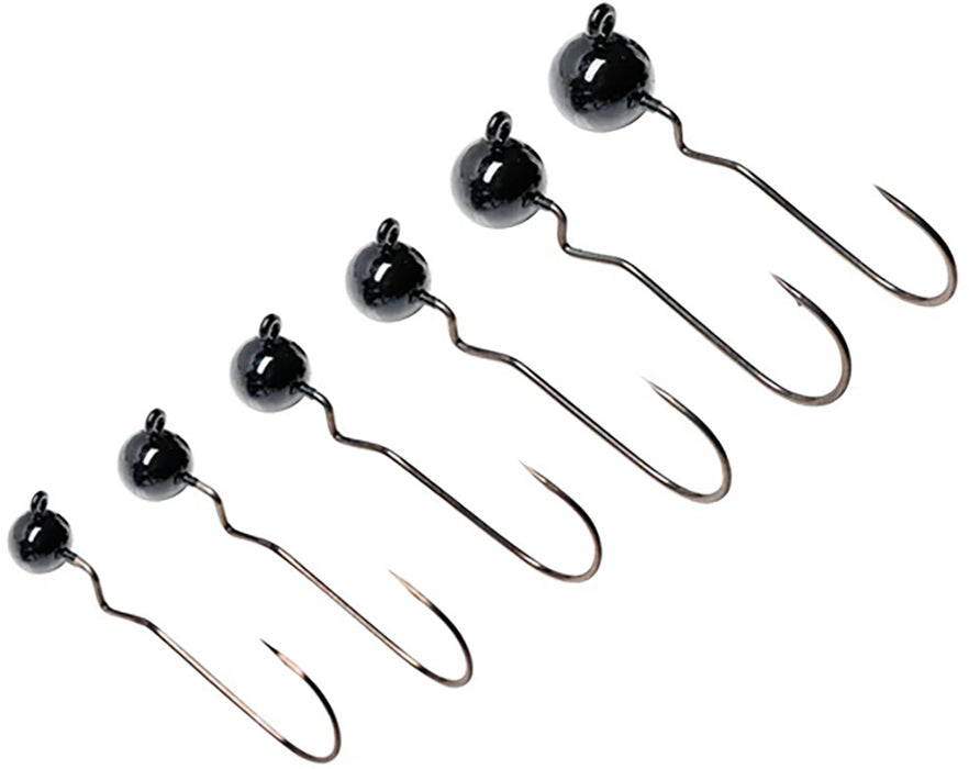 SPRO Skip Gap Round Shaky Head Jighead - 3 Pack