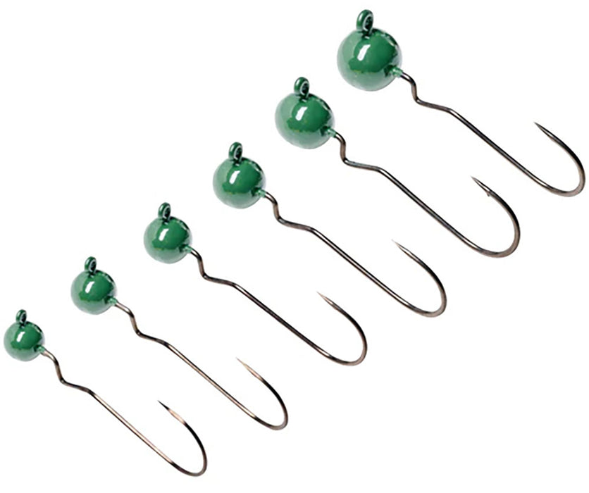 SPRO Skip Gap Round Shaky Head Jighead - 3 Pack