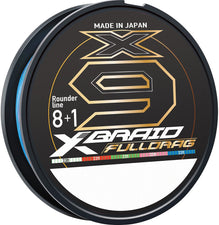 Daiwa X-Braid X9 Fulldrag Multicolor Braid Filler Spool - 330