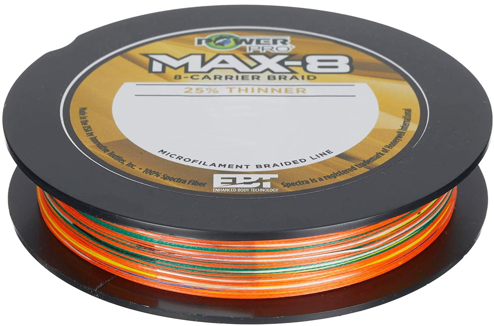 Power Pro Max 8 Braided Line 4 Color 100lb 333yd