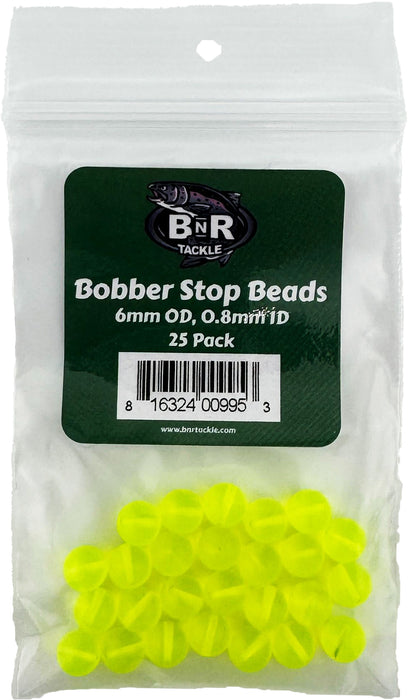 BnR Tackle Bobber Stop Beads - 25 Pack