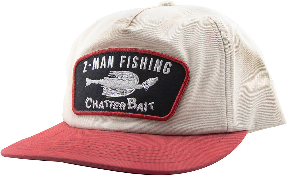 Z-Man Retro Chatterbait Snapback Hatz - Vanilla Ice