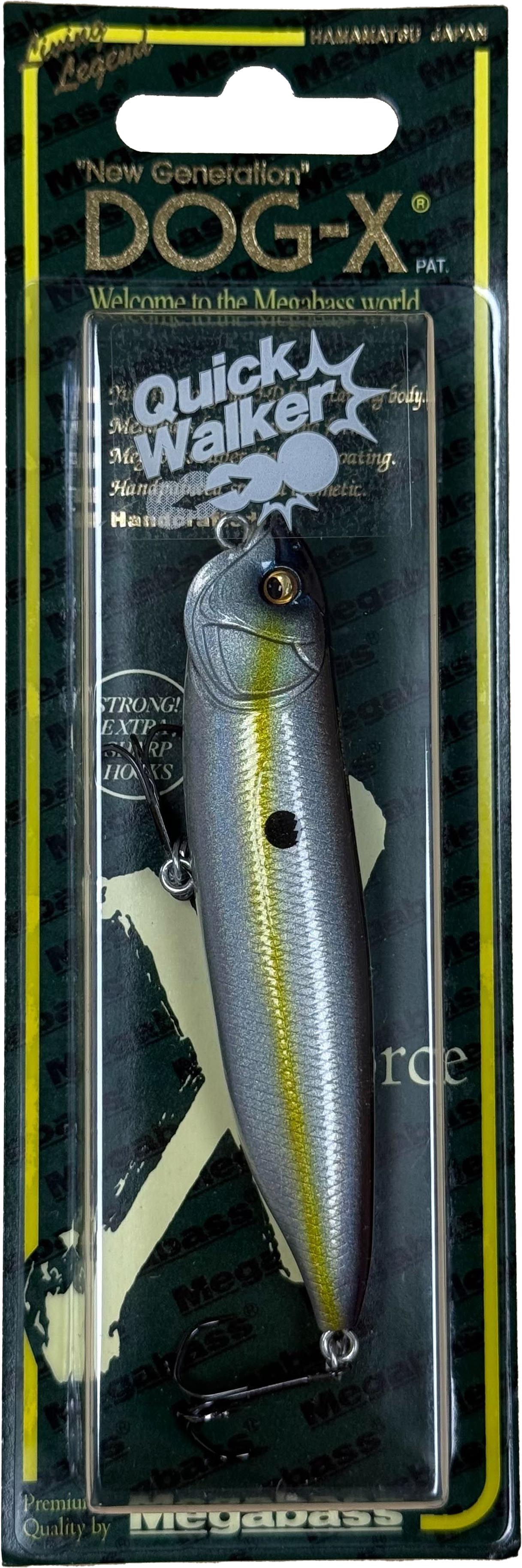 black dog fishing lures Megabass Dog-X Quick Walker