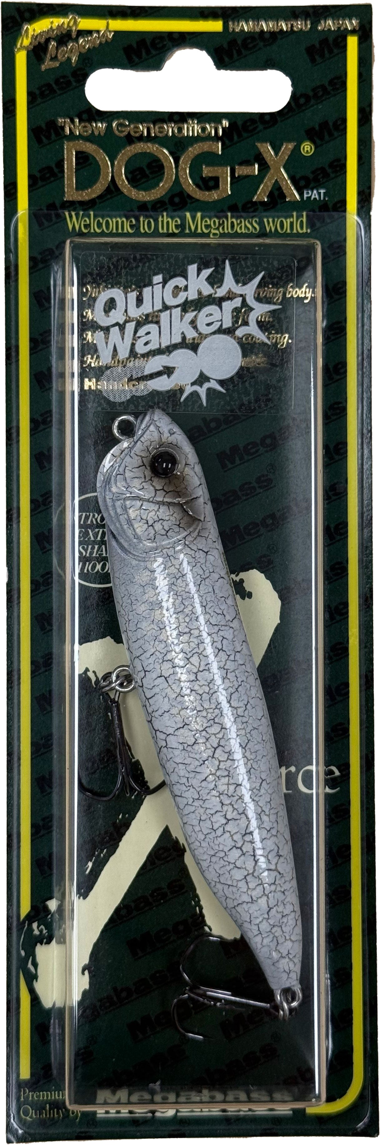 dog x fishing lures Megabass Dog-X Quick Walker