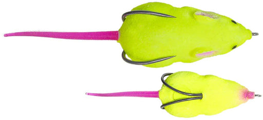 Lunkerhunt Furenzy Mouse - 2 Inch - Chartreuse