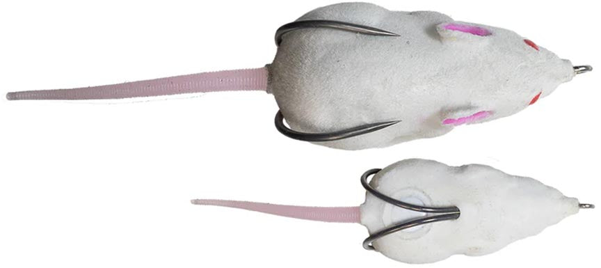 Lunkerhunt Furenzy Mouse - White