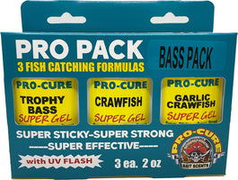Pro-Cure Pro Pack - Three Fish Catching Formulas