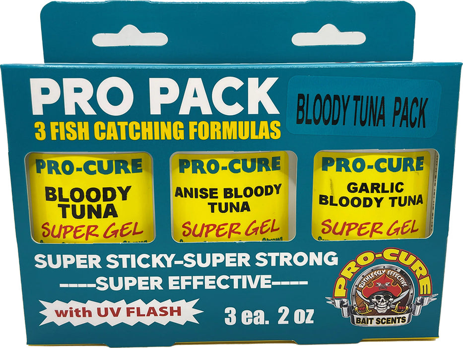 Pro-Cure Pro Pack - Three Fish Catching Formulas
