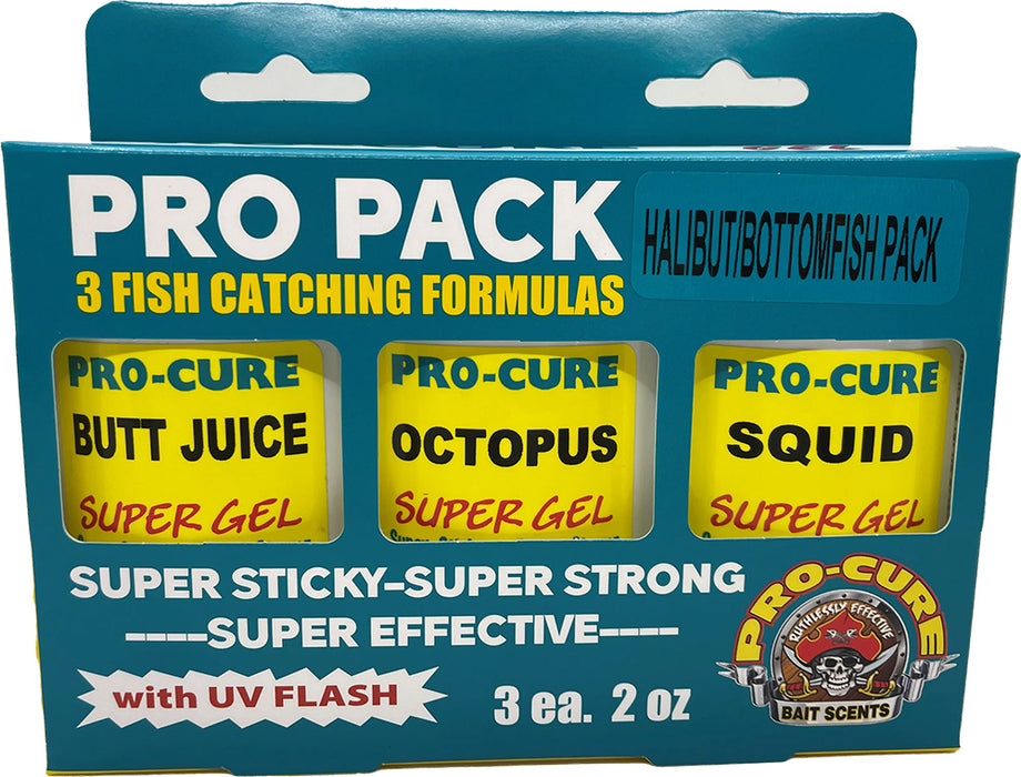 Pro-Cure Pro Pack - Three Fish Catching Formulas