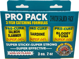 Pro-Cure Pro Pack - Three Fish Catching Formulas