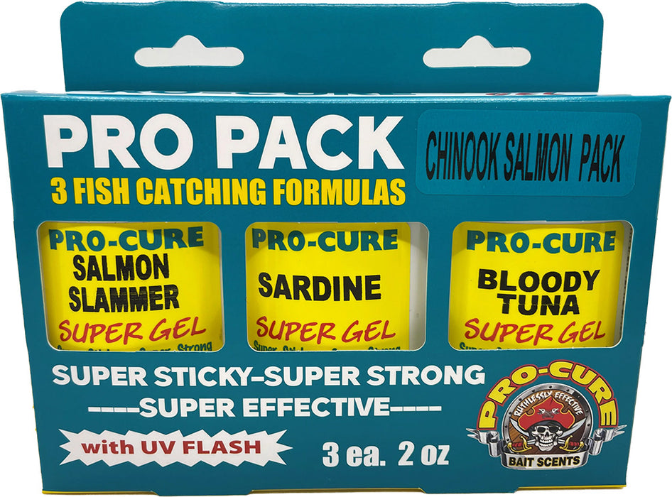 Pro-Cure Pro Pack - Three Fish Catching Formulas