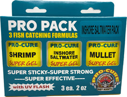 Pro-Cure Pro Pack - Three Fish Catching Formulas