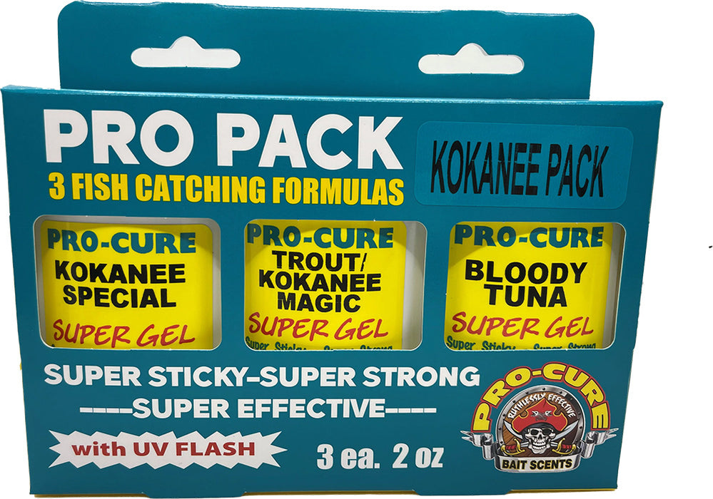 Pro-Cure Pro Pack - Three Fish Catching Formulas