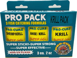 Pro-Cure Pro Pack - Three Fish Catching Formulas