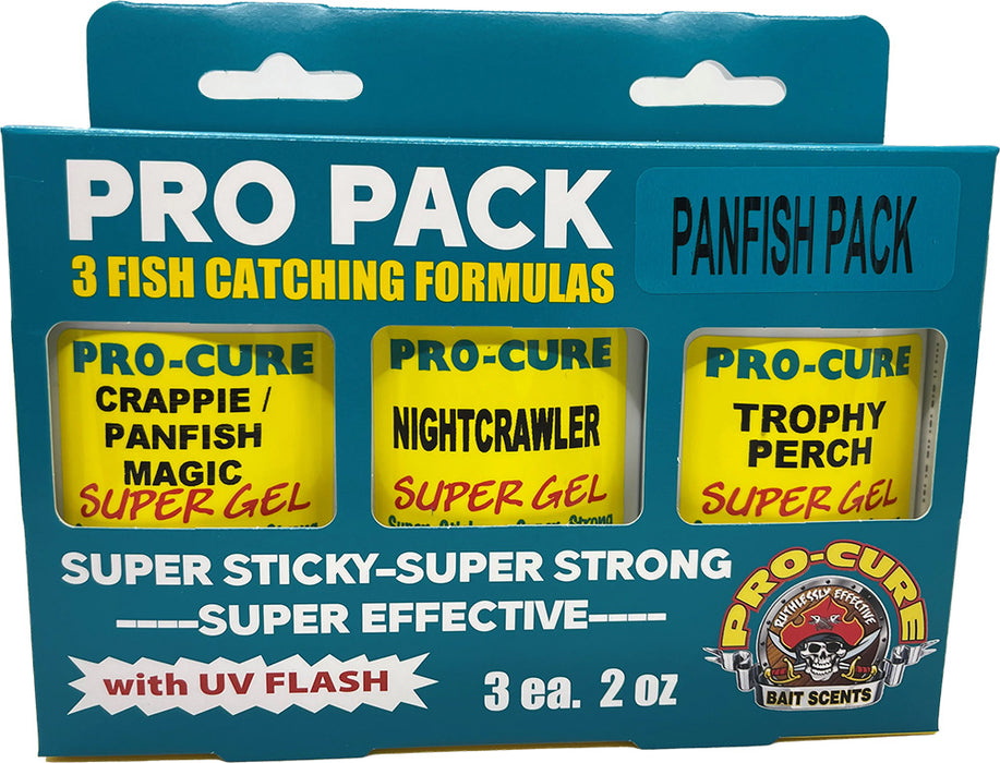Pro-Cure Pro Pack - Three Fish Catching Formulas