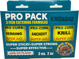 Pro-Cure Pro Pack - Three Fish Catching Formulas