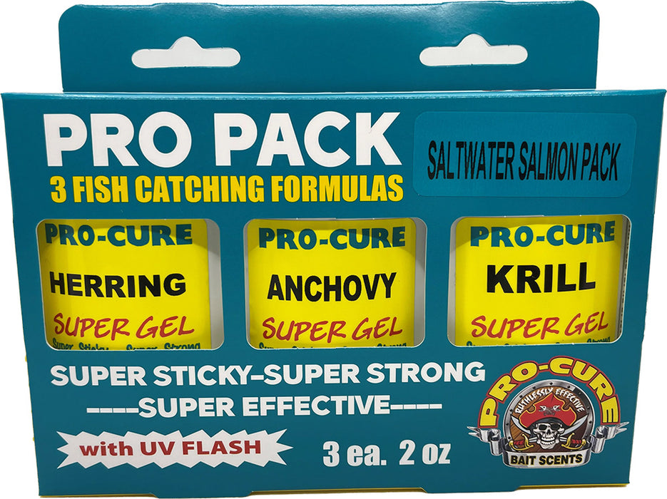 Pro-Cure Pro Pack - Three Fish Catching Formulas