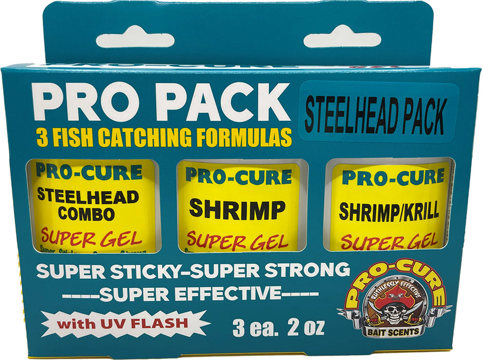 Pro-Cure Pro Pack - Three Fish Catching Formulas