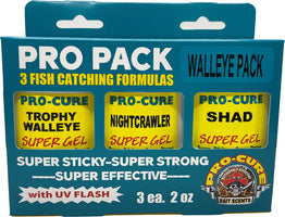 Pro-Cure Pro Pack - Three Fish Catching Formulas