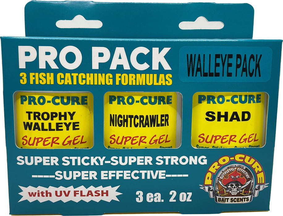 Pro-Cure Pro Pack - Three Fish Catching Formulas