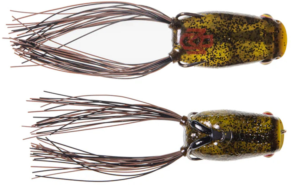 cannon ball fishing lure Cannonball Popping Frog Green Pumpkin Chartreuse / 2.6" / 5/8 oz