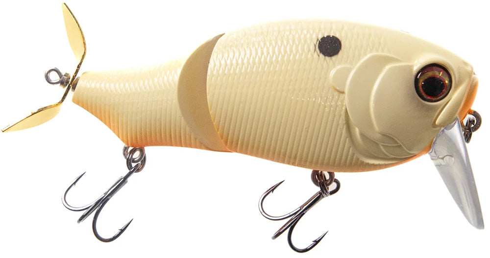 bass smasher lure Bass Mafia Hitman Wake Bait Chrome Shiner / 3.6"