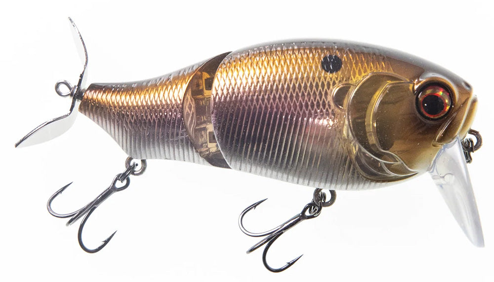 bass smasher free lure Bass Mafia Hitman Wake Bait Chrome Shiner / 3.6"
