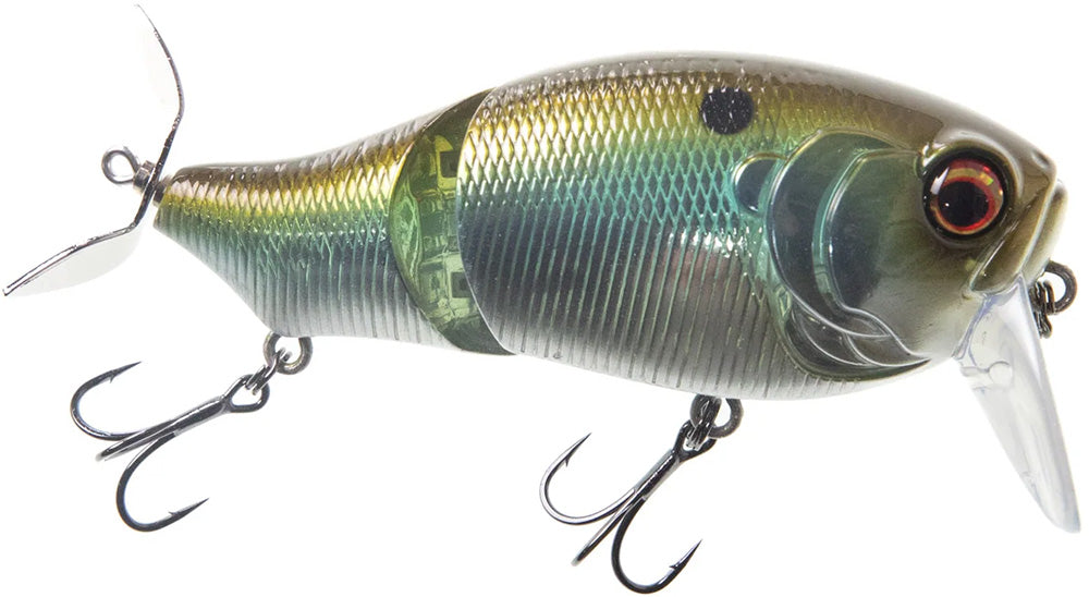 bass smasher lure Bass Mafia Hitman Wake Bait Chrome Shiner / 3.6"