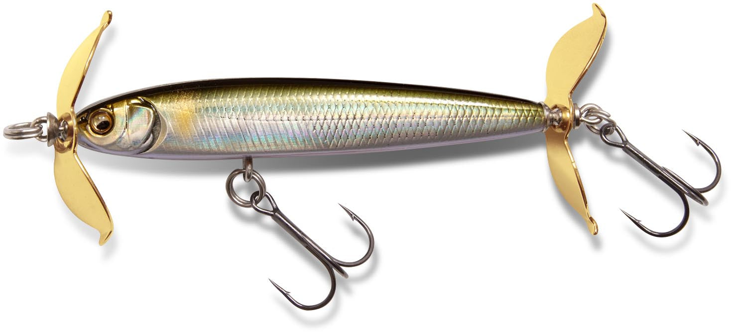 baikalbass fishing lures Megabass Level Swimmer FA Golden Ghost Shiner
