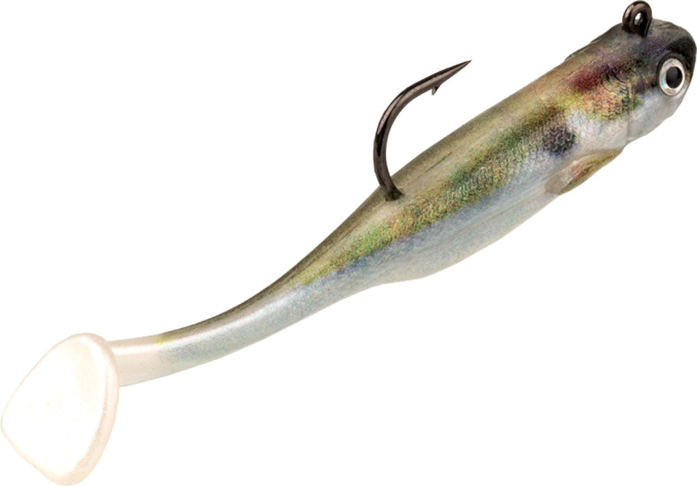 Strike King Homing Minnow Softbait 3 pack 2.5in 3/8oz Natural Shad 12-36200