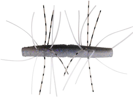 Strike King Drop Shot Half Shell 3.5" Soft Plastic Bait - Triple Magic Color
