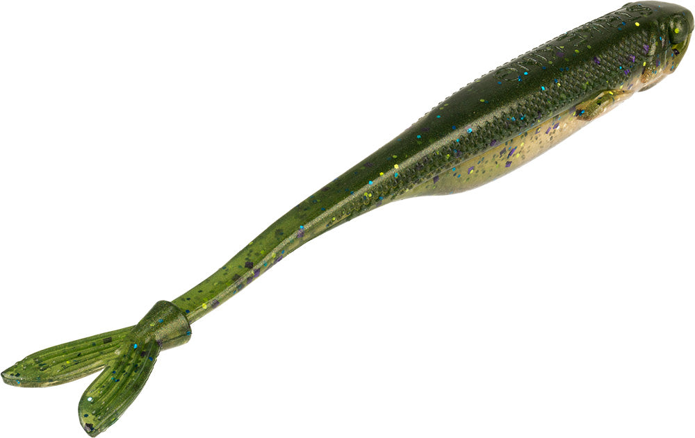 Strike King Spotlight Split Minnow Soft Jerkbait - 4 Inch