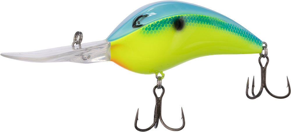 Bill Lewis DR 24 Crankbait Chartreuse Blue