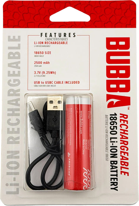 Bubba Smart Fish Scale Light Rechargeable Battery