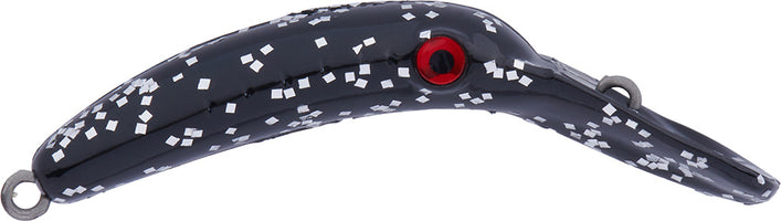 Yakima Bait Mag Lip Plug - 2.5 Inch Black Silver Flake
