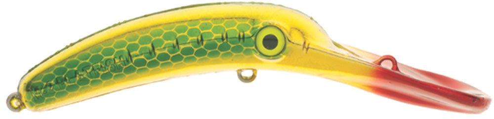 Yakima Bait Mag Lip Plug - 3.5 Inch - Metallic Gold Green Pirate