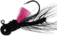 Aero Hackle Hair Jigs Black Cerise