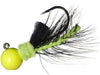 Aero Hackle Hair Jigs - Chartreuse Black Chartreuse