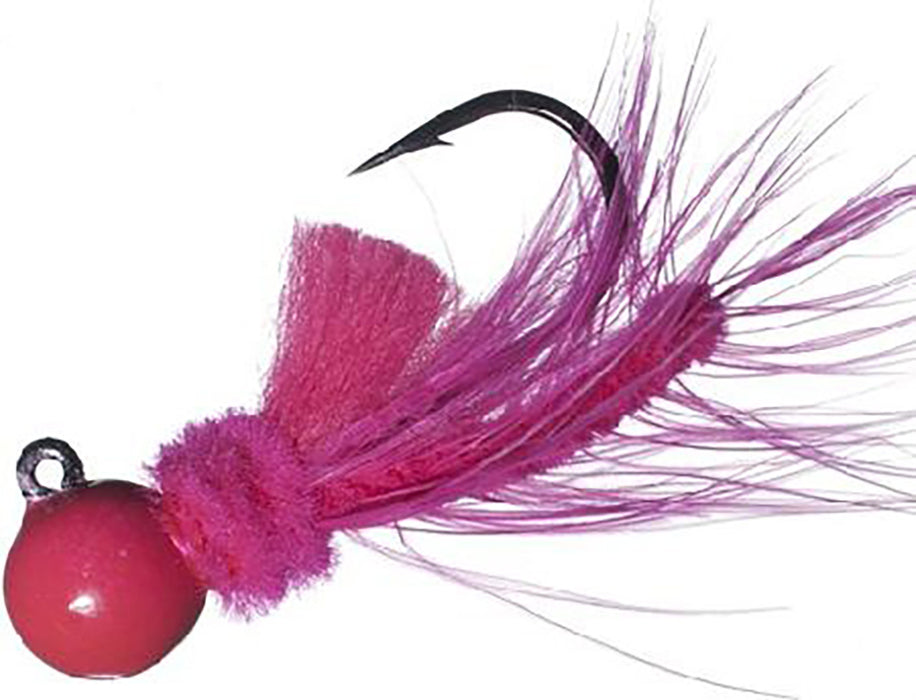 Aero Hackle Hair Jigs - Hot Pink