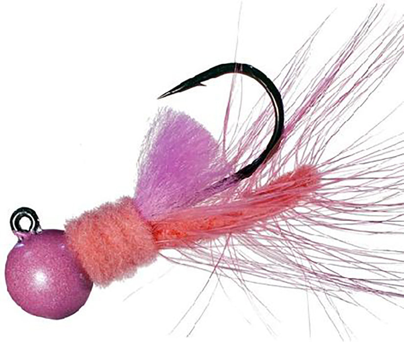Aero Hackle Hair Jigs - Pink Peach